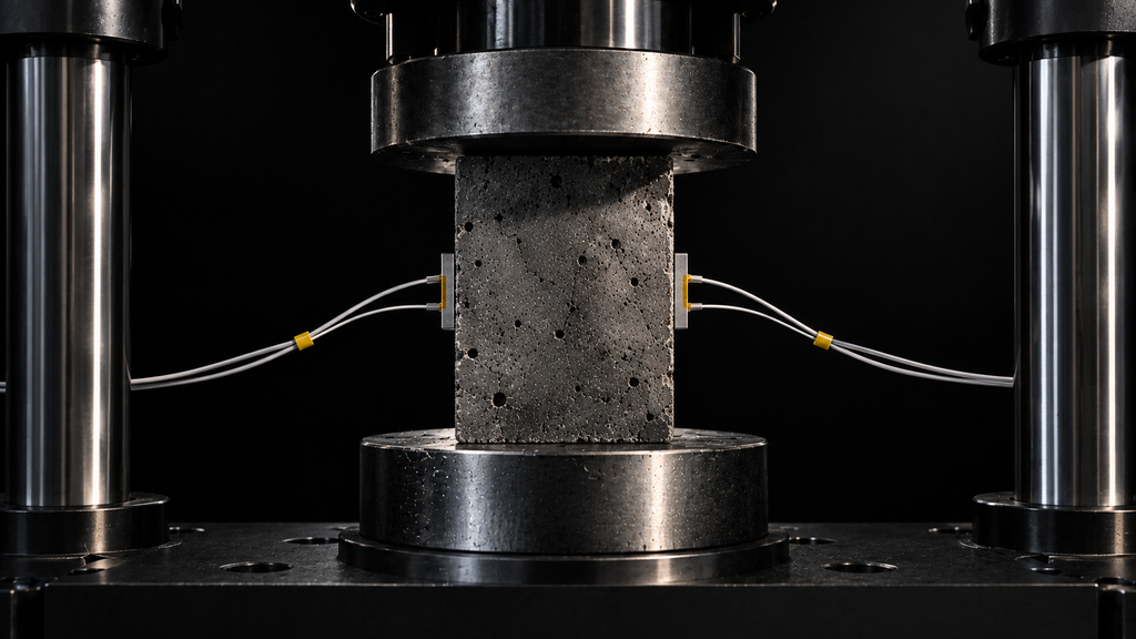 concrete compression test rig